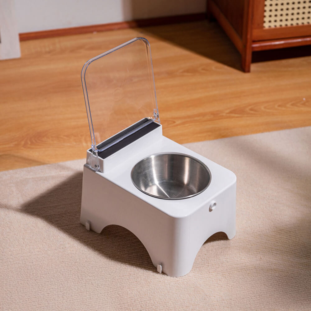 Alimentatore per animali con protezione antipolvere e induzione senza contatto.