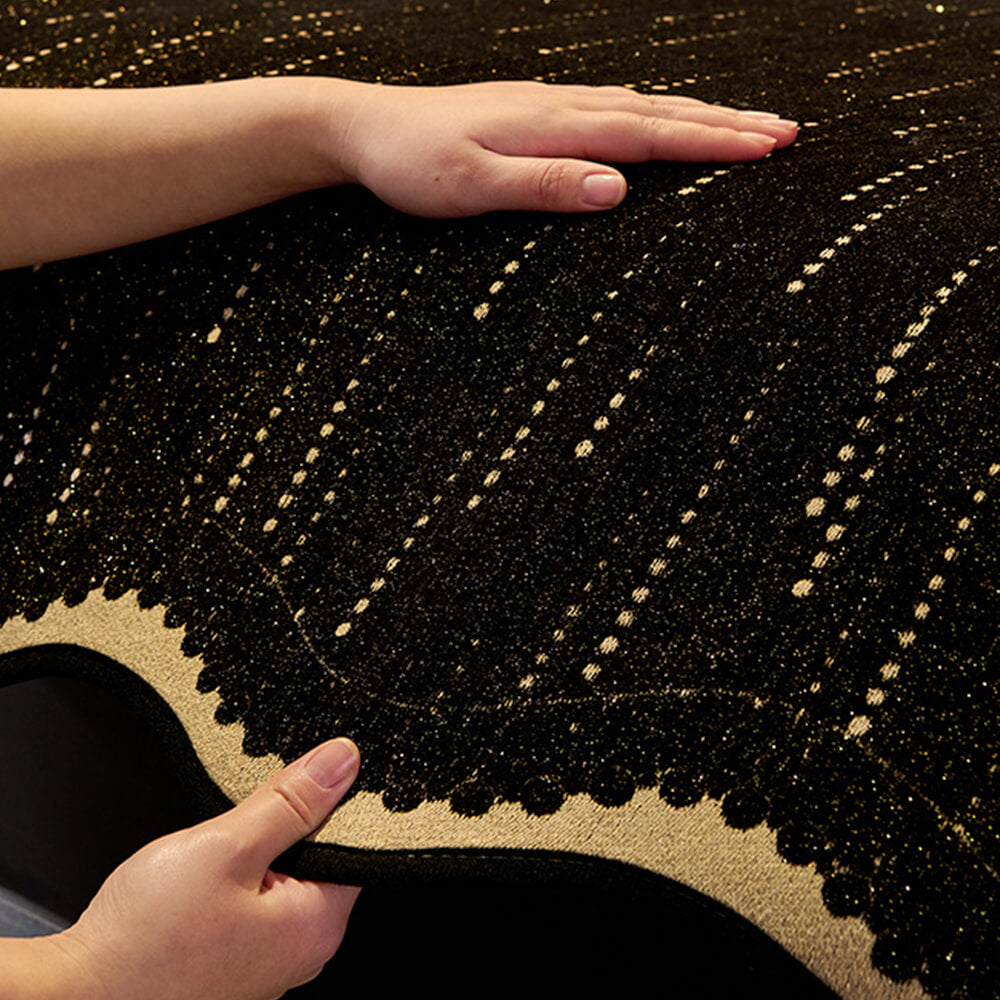 Copertura per divano elegante a forma ondulata in chenille anti-graffio alla moda