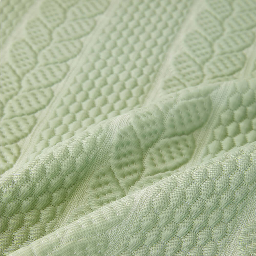 Copertura per divano antiscivolo in seta di ghiaccio raffreddata con texture a motivo di grano