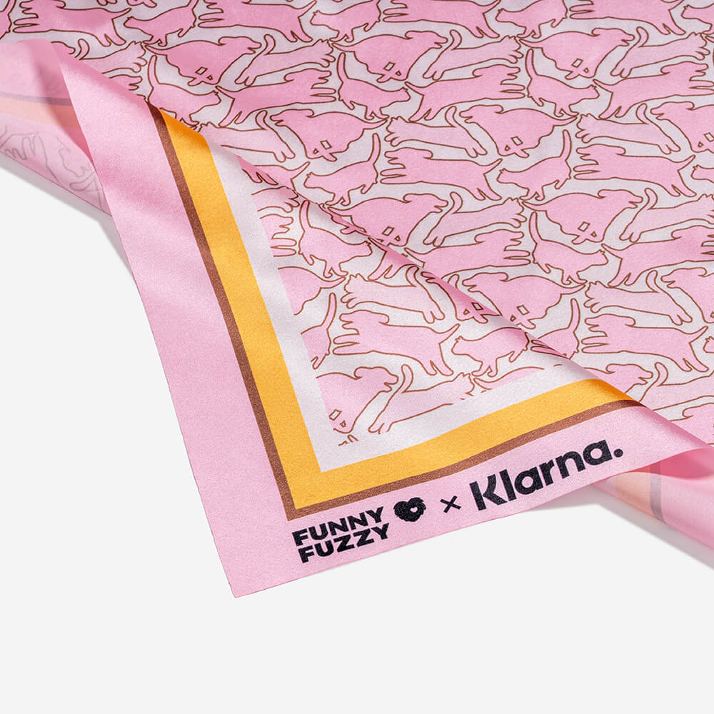 FUNNYFUZZY X Klarna Scarf per animali e umani