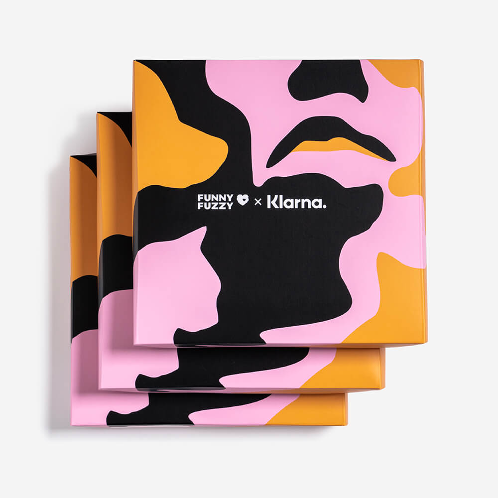 FUNNYFUZZY X Klarna Scarf per animali e umani