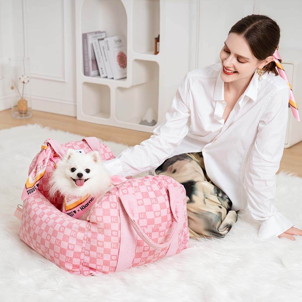 FUNNYFUZZY X Klarna Viaggio Sicuro Letto per Cani di Grande Taglia da Auto