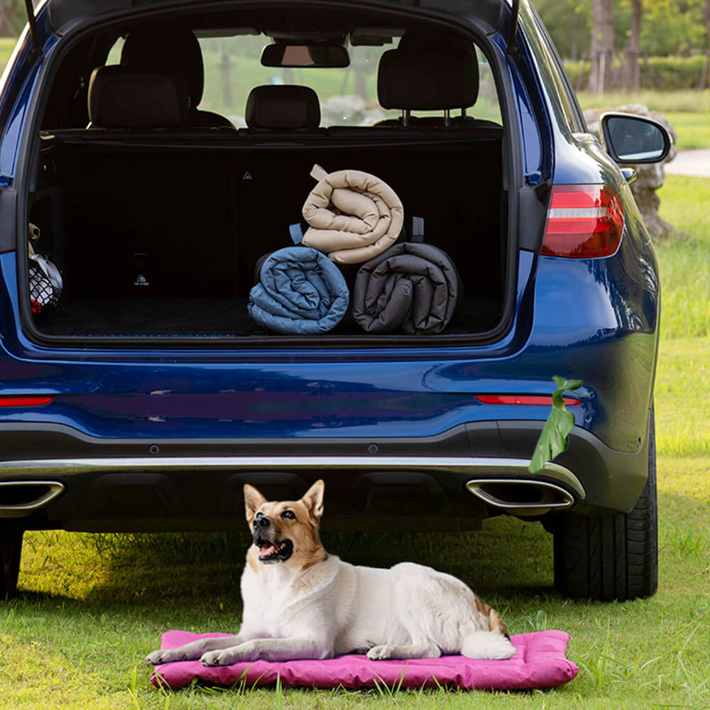 Tappetino pieghevole impermeabile per animali domestici in stile utilitario da esterno per auto e campeggio