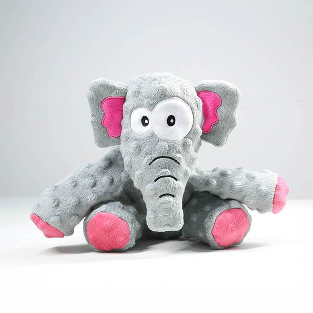 Giocattolo per cani in alligatore resistente ai morsi con squeaker integrato