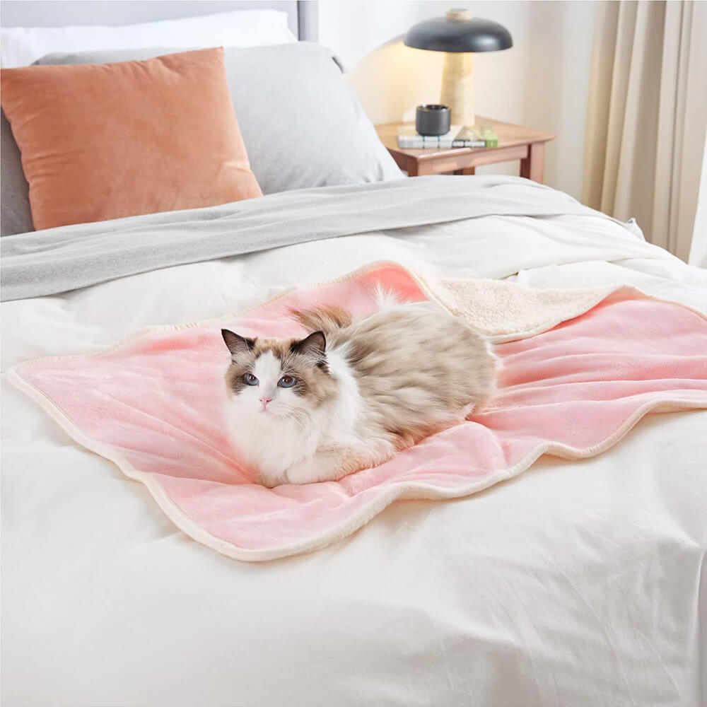 Plaid per animali in pile reversibile, accogliente e protettivo