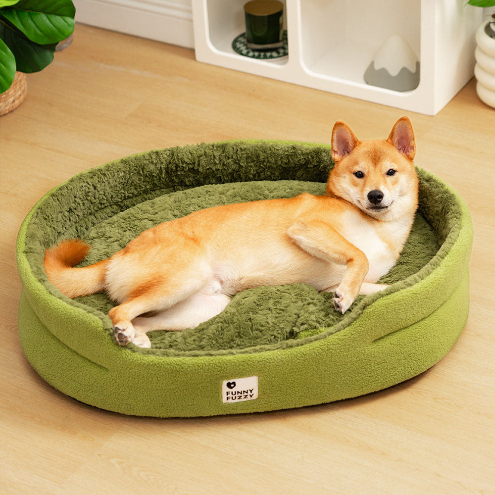 Letto per Cani Multifunzione Comfort 2 in 1 in Fleece Morbido e Peloso