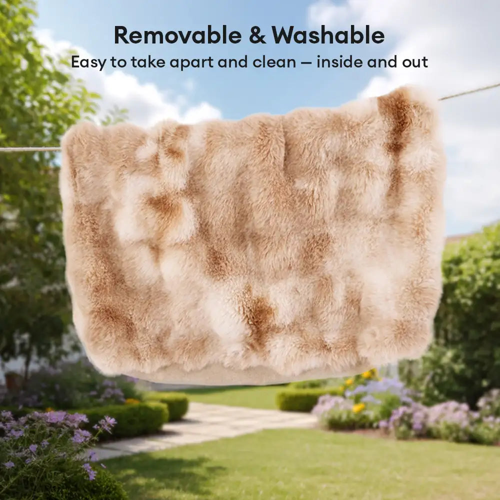 Cuscino letto per cani morbido, confortevole e profondo per il sonno.