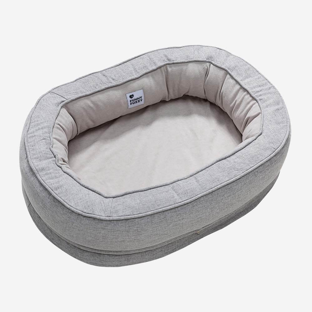 Letto ortopedico per cani a ciambella fluffy