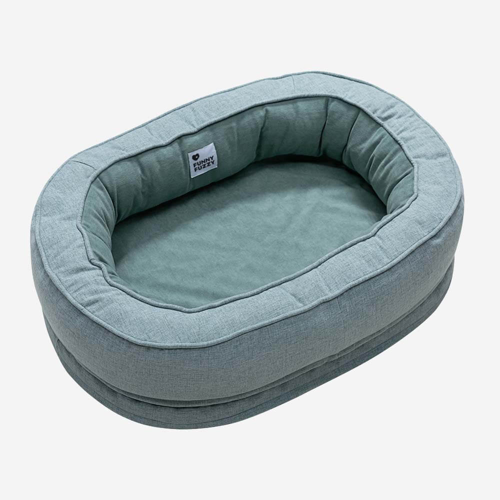 Letto ortopedico per cani a ciambella fluffy