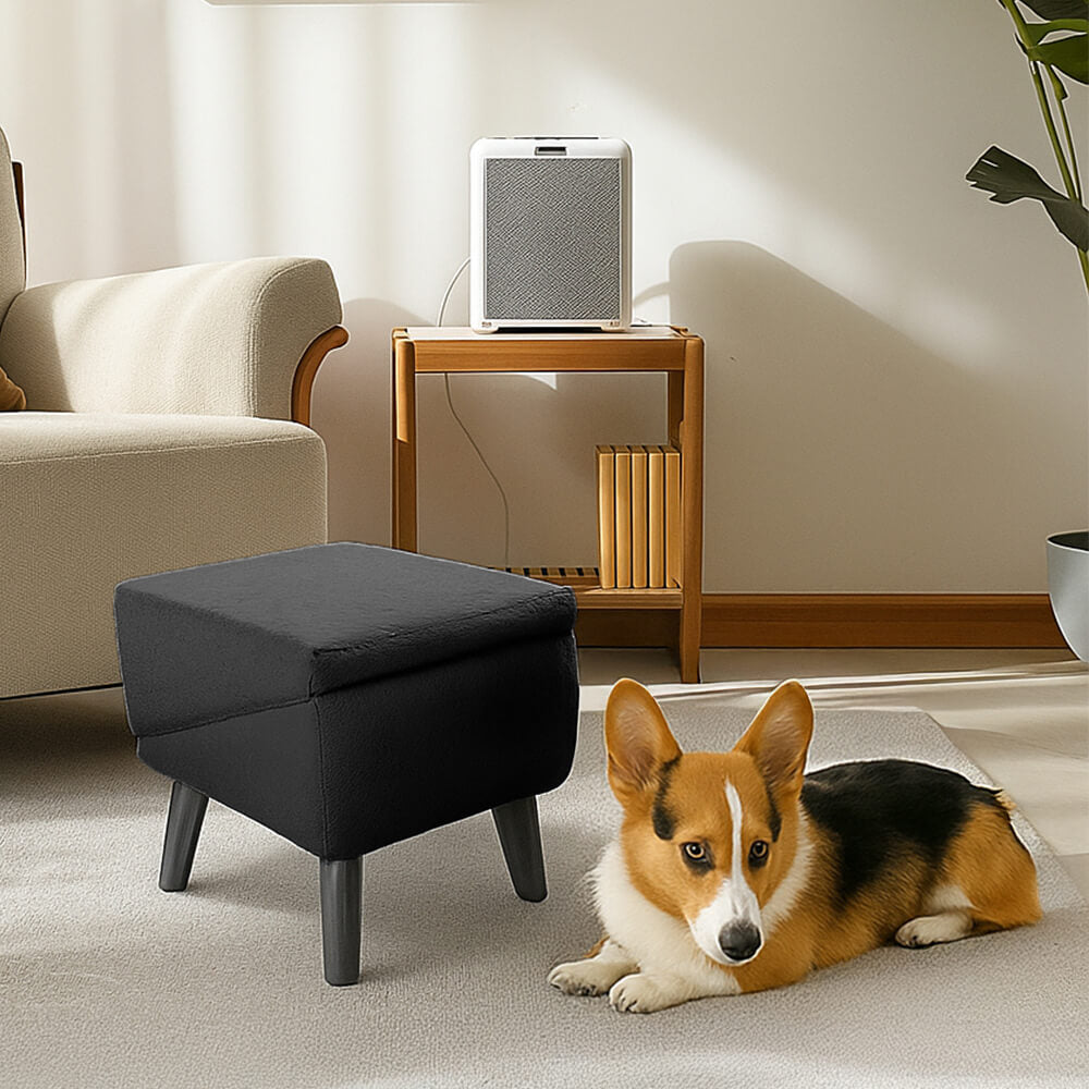 Scala per cani in legno convertibile 2 in 1 con scala a gradini domestica