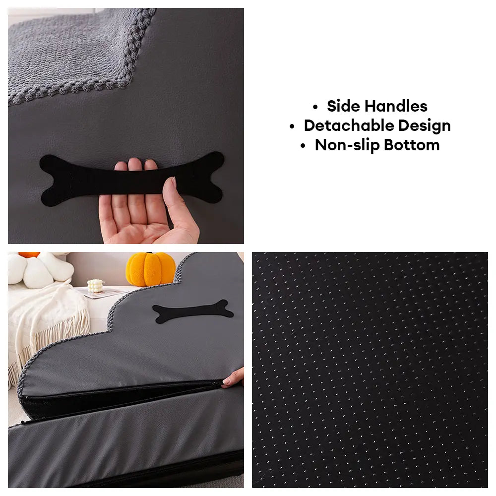 Scale per cani regolabili, antiscivolo, lavabili e morbide con rampe gentle.