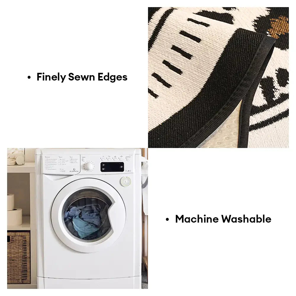 Cuscino per divano in chenille antiscivolo a forma irregolare per tutte le stagioni