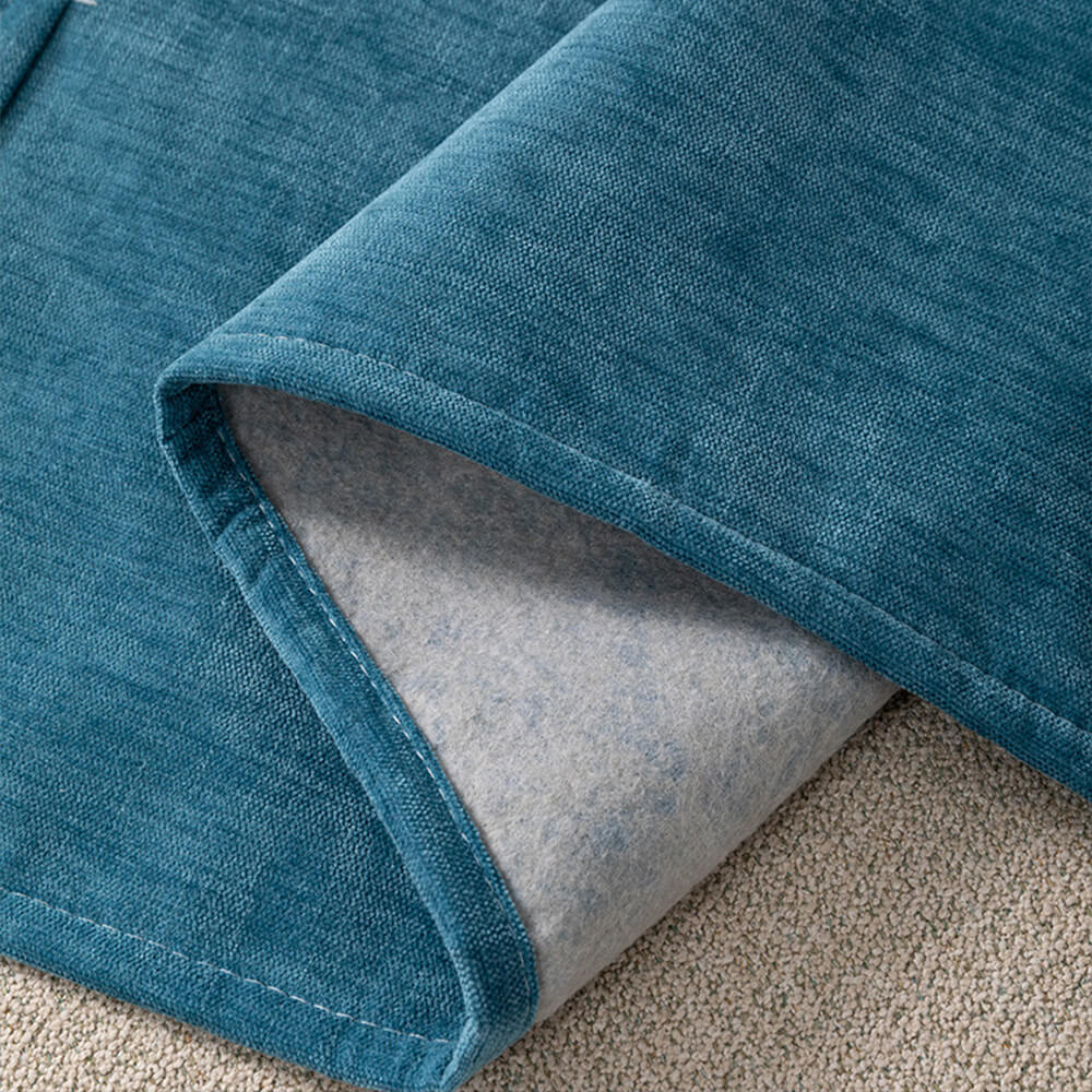 Copertura per bracciolo del divano in chenille anti-graffio portamagazine