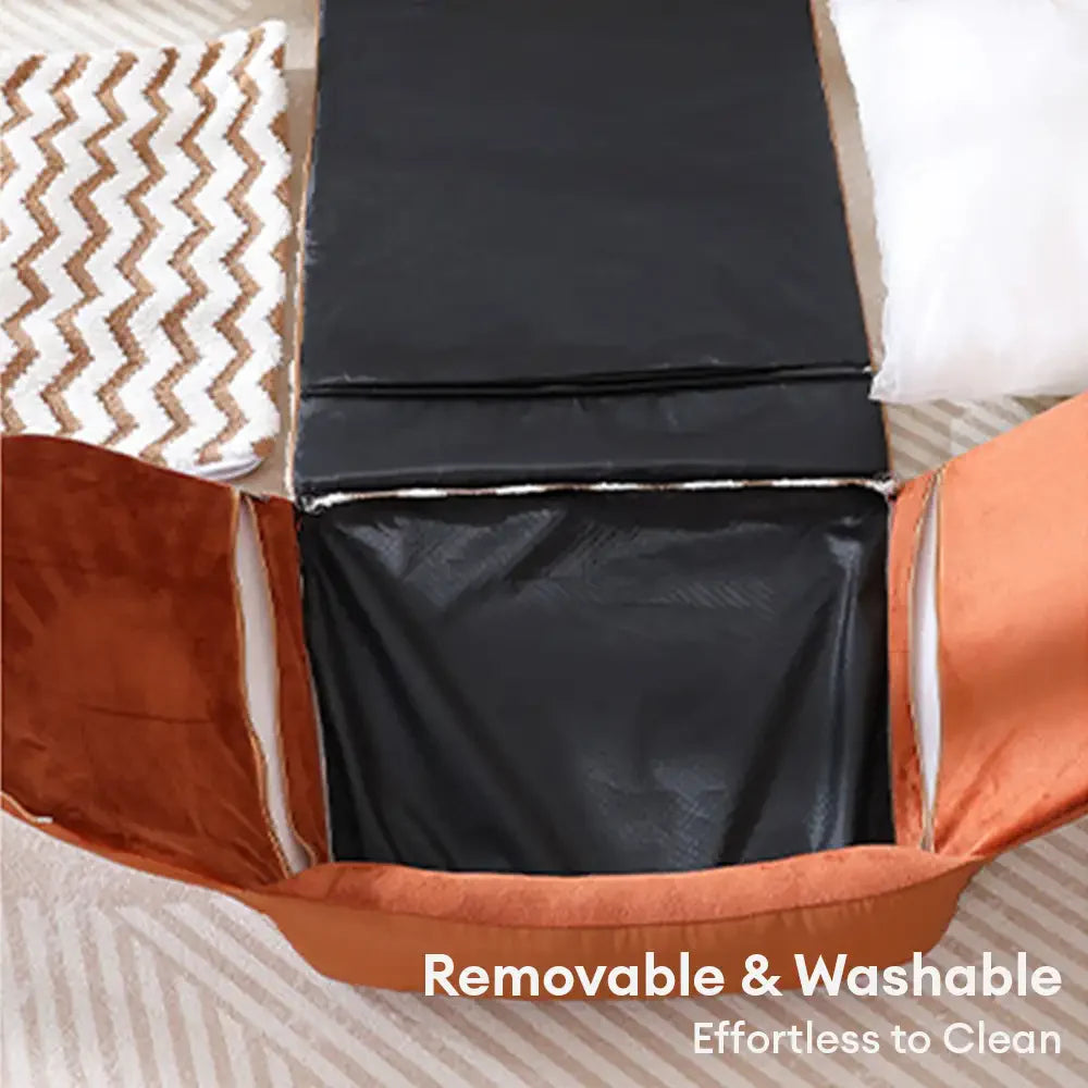 Letto per cani portatile semi-chiuso con tetto, caldo e resistente