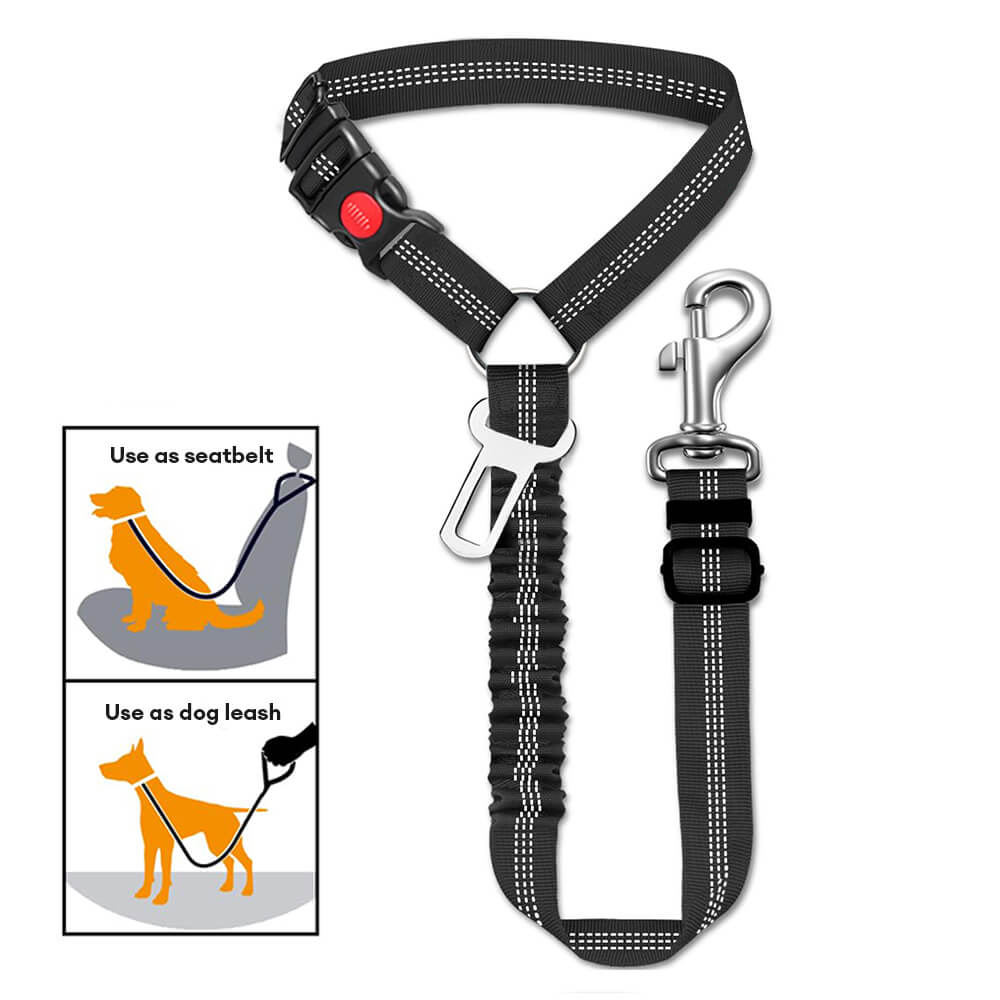 Cintura di sicurezza per cani per poggiatesta del veicolo