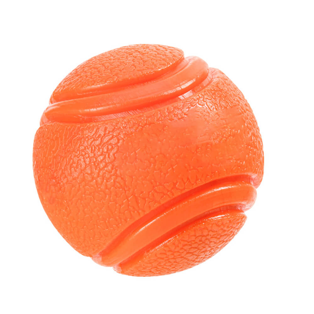 Giocattolo elastico squeezy a forma di pallone galleggiante per cani, giocattolo da masticare