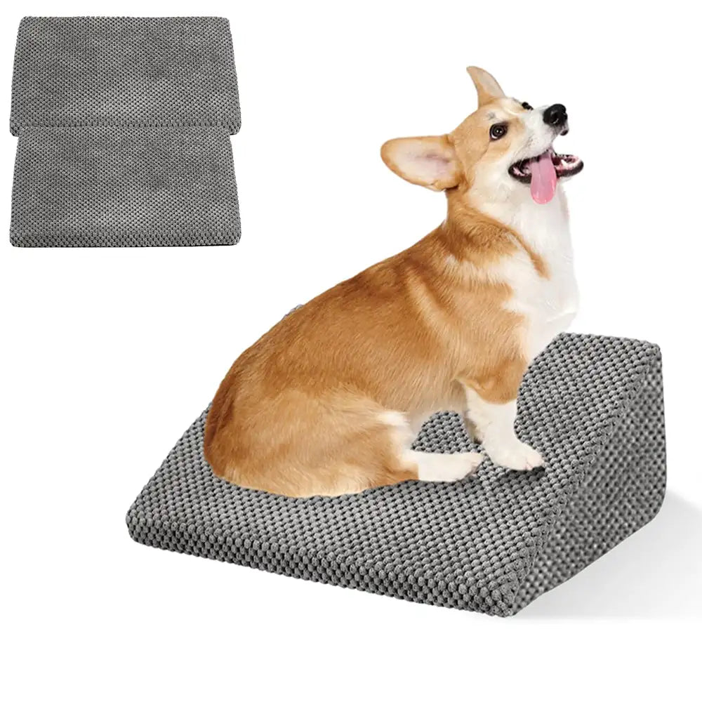 Rampe per cani in schiuma modulare con scalini per scale con velcro
