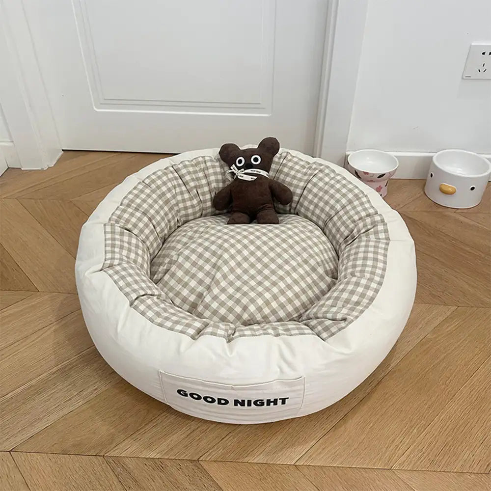 Buonanotte Letto per Cani Calmante Profondamente Con Orsetto Giochi