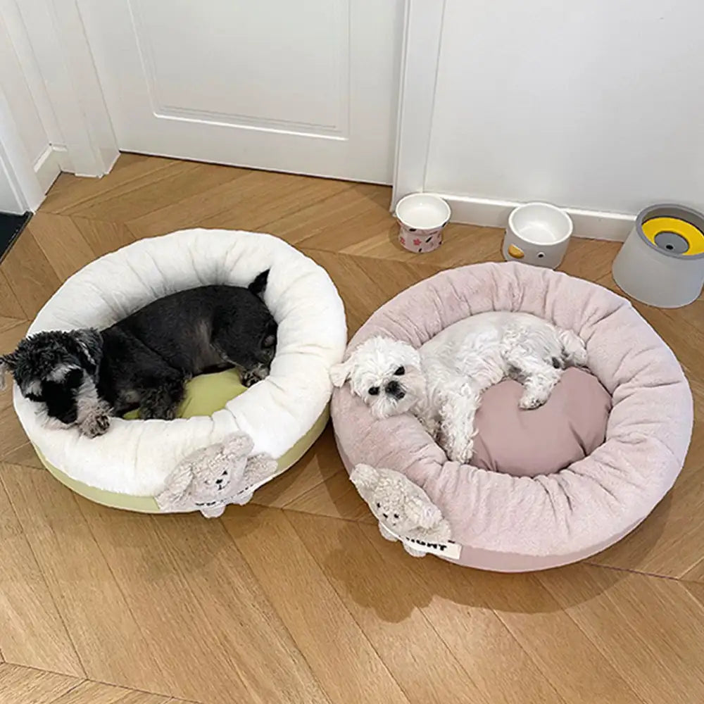 Buonanotte Letto per Cani Calmante Profondamente Con Orsetto Giochi