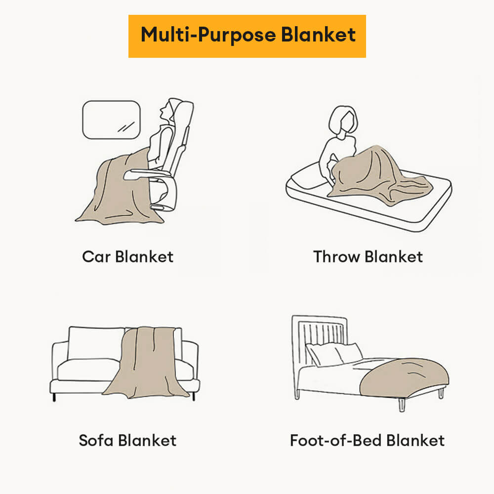 Copertura per divano in flanella accogliente One-Piece, antiscivolo