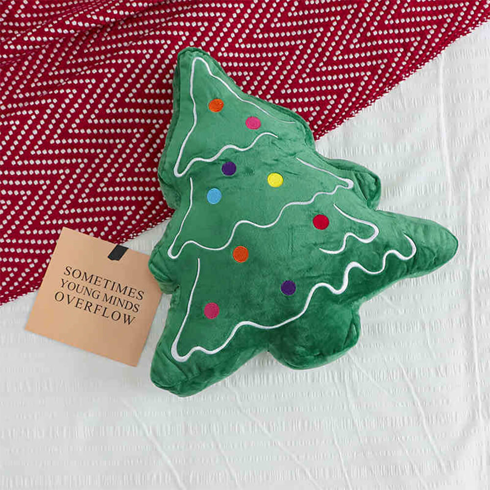 Cuscino lombare decorativo per il Natale, per il divano di casa.
