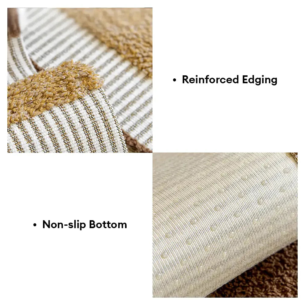 Copertura per divano non scivolosa in chenille resistente ai graffi per mobili in stile moderno di metà secolo