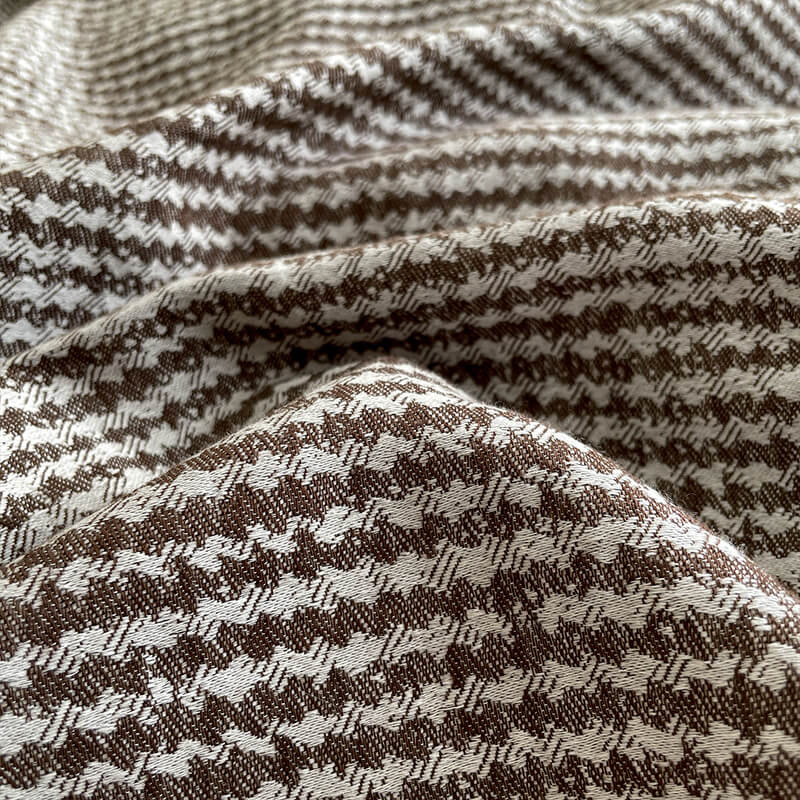 Set di lenzuola in cotone morbido a chevron minimalista