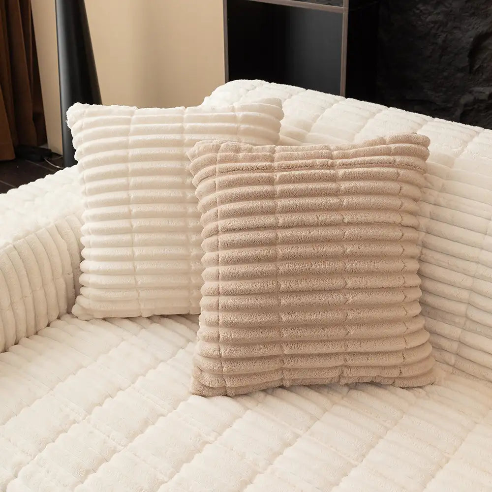 Copertura per divano in flanella accogliente One-Piece, antiscivolo