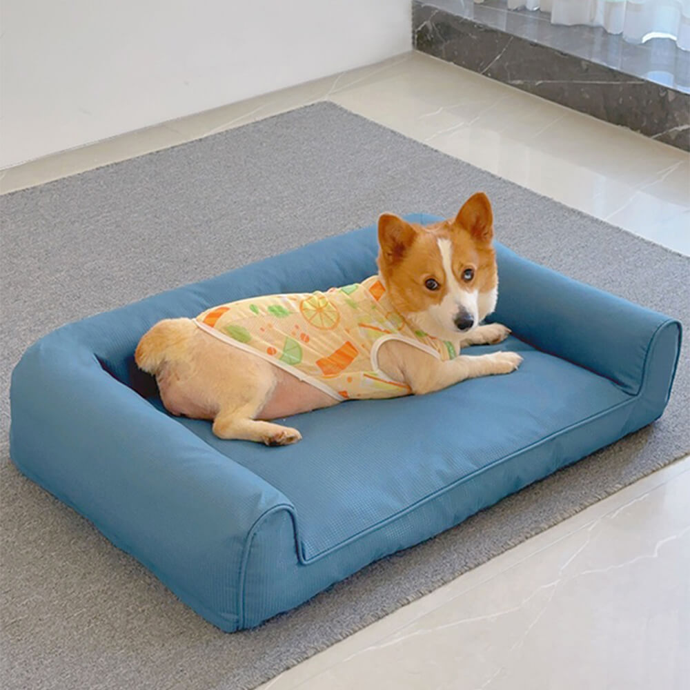 Letto per cani con cuscino rimovibile e lavabile in Oxford impermeabile