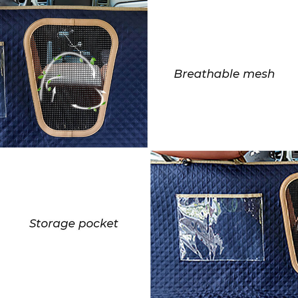 Copertura per seggiolino auto per cani impermeabile, resistente allo sporco e antigraffio per viaggi con animali