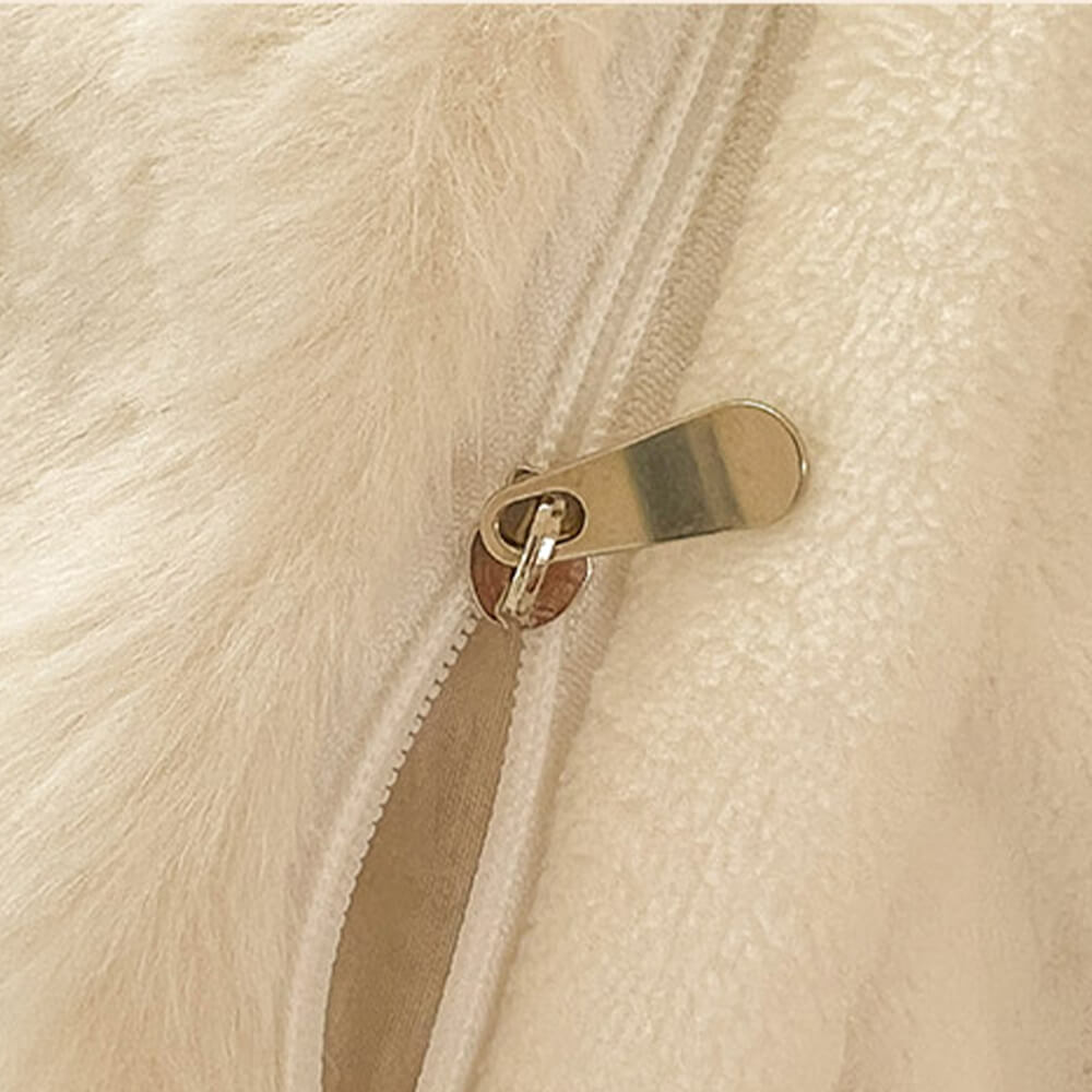 Set di lenzuola in morbido pelo di coniglio cinese, spesse e confortevoli