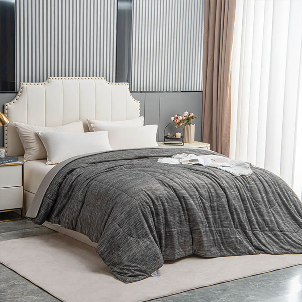 Coperta leggera e traspirante, amica della pelle, per un sonno profondo e rinfrescante