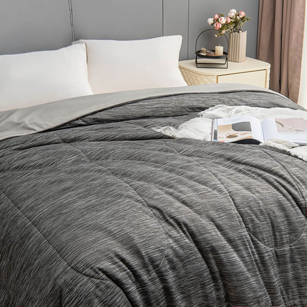 Coperta leggera e traspirante, amica della pelle, per un sonno profondo e rinfrescante