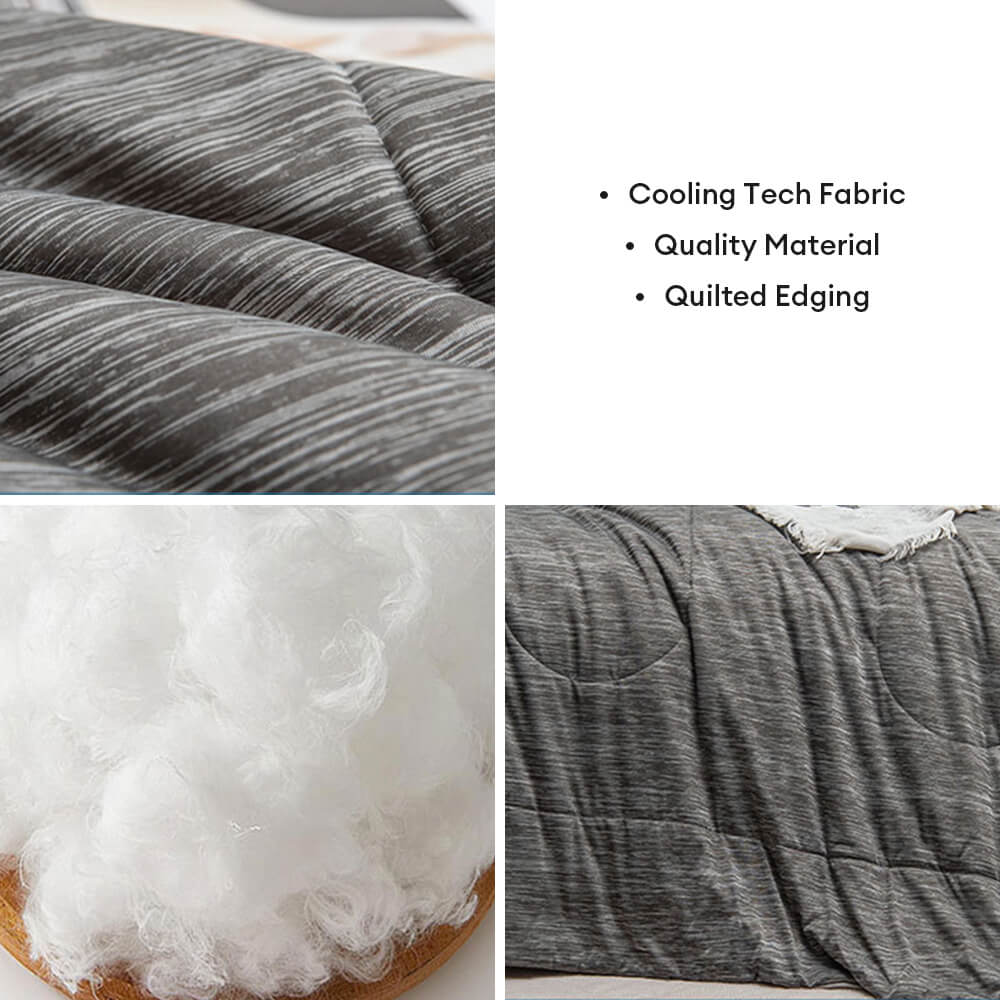 Coperta leggera e traspirante, amica della pelle, per un sonno profondo e rinfrescante