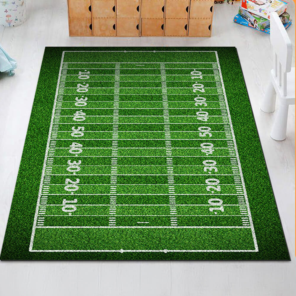 Tappeto decorativo per la casa della serie sportiva, antiscivolo e resistente ai graffi