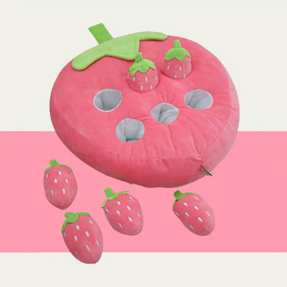 Giocattolo interattivo arricchente per cani, carote scricchiolanti, giocattolo da annusare