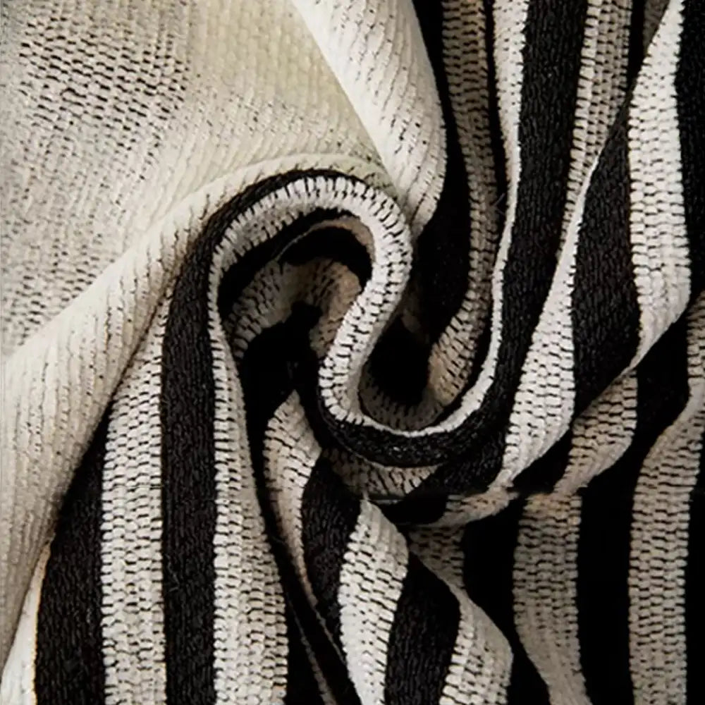 Copertura per divano multifunzionale in chenille resistente ai graffi Stripe Art