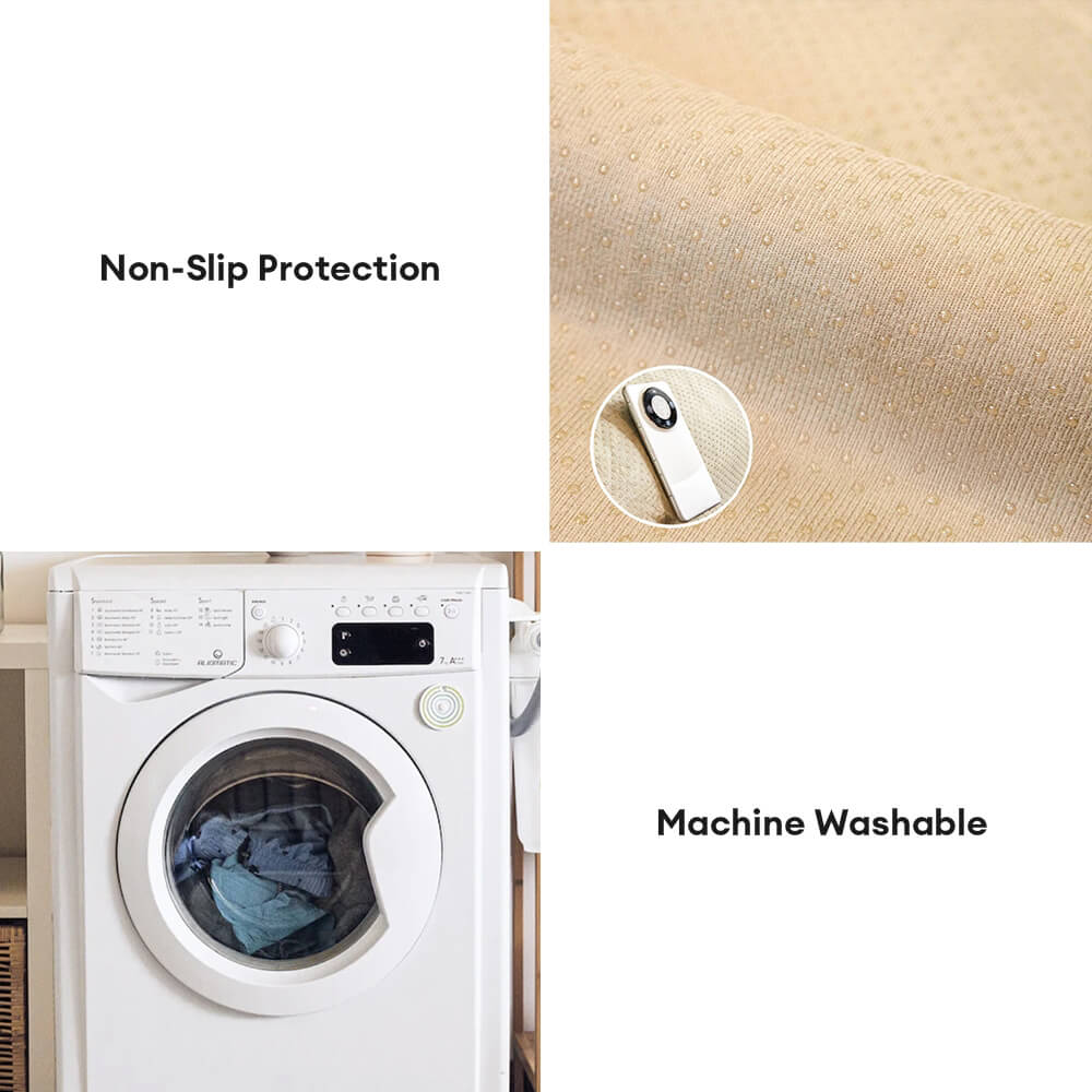 Copertura per divano antiscivolo in chenille a righe spessa e imbottita
