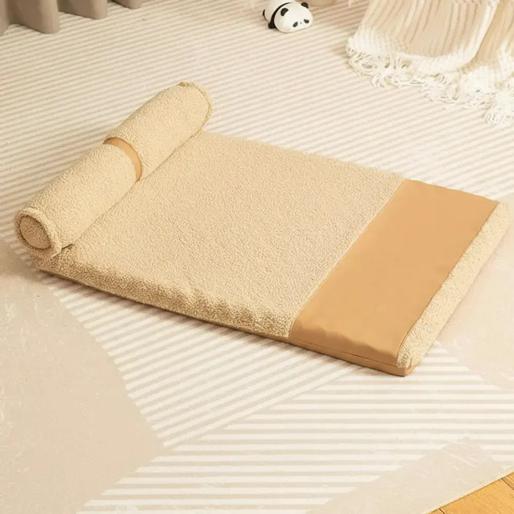 Cuscino per cani Teddy Fluffy Deep Sleep Grande Spazio - Ambra Miele