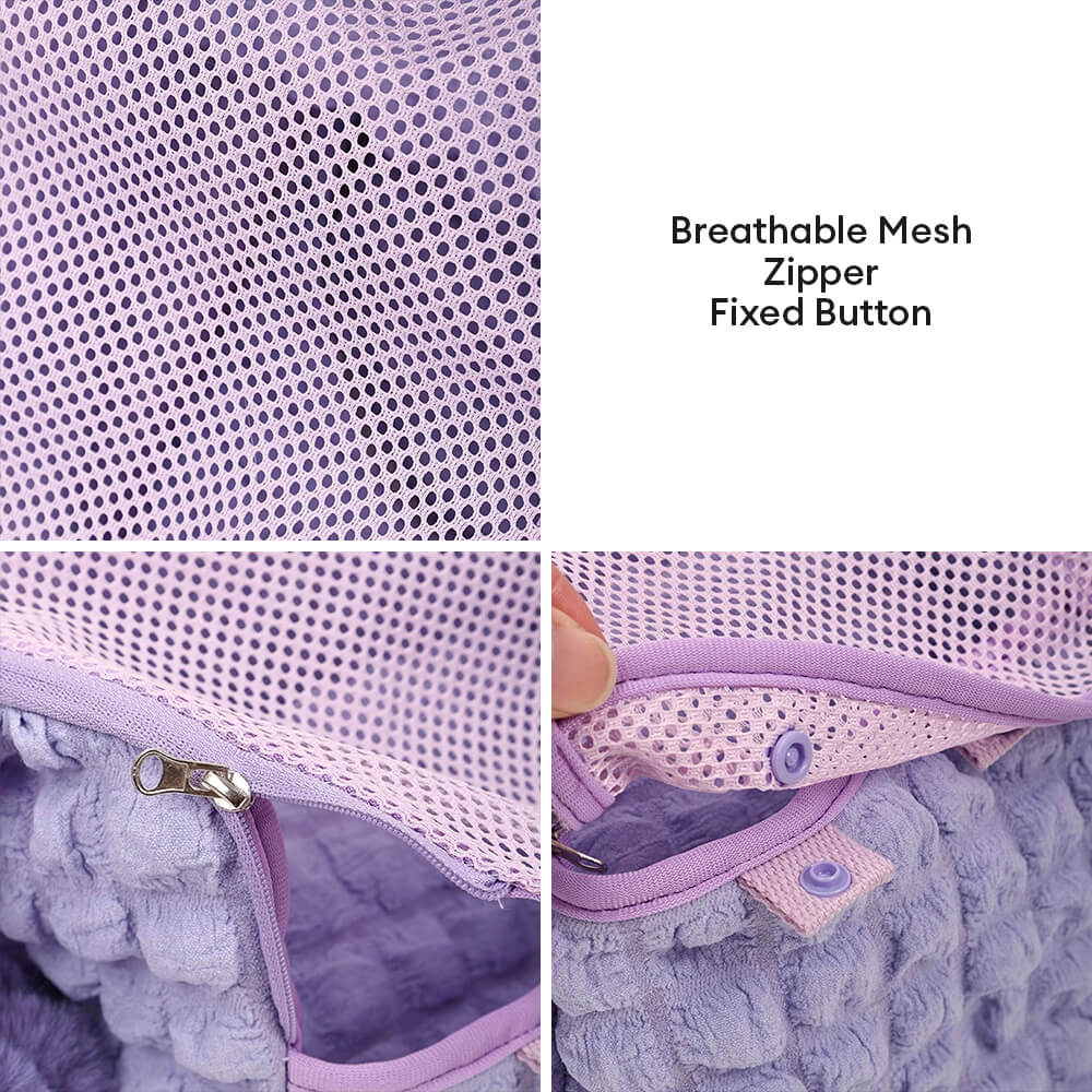Borsa per trasportare animali domestici trendy, comoda, leggera, traspirante e rimovibile.