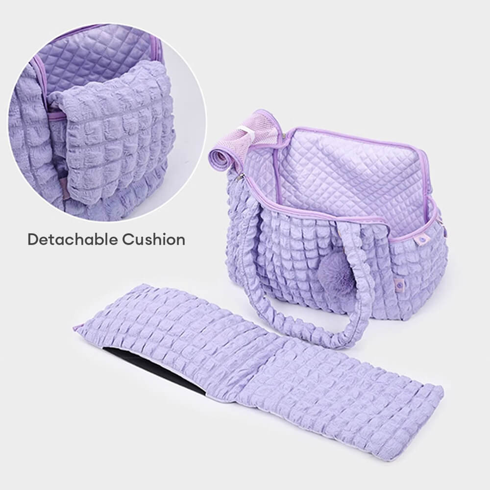 Borsa per trasportare animali domestici trendy, comoda, leggera, traspirante e rimovibile.