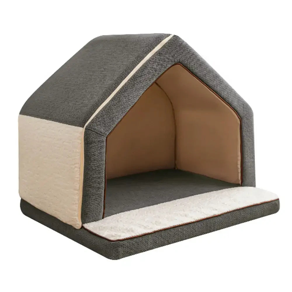 Casa per cani resistente ai graffi in spugna completa riscaldante - SnuggleHome