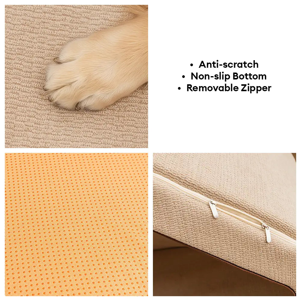 Casa per cani resistente ai graffi in spugna completa riscaldante - SnuggleHome