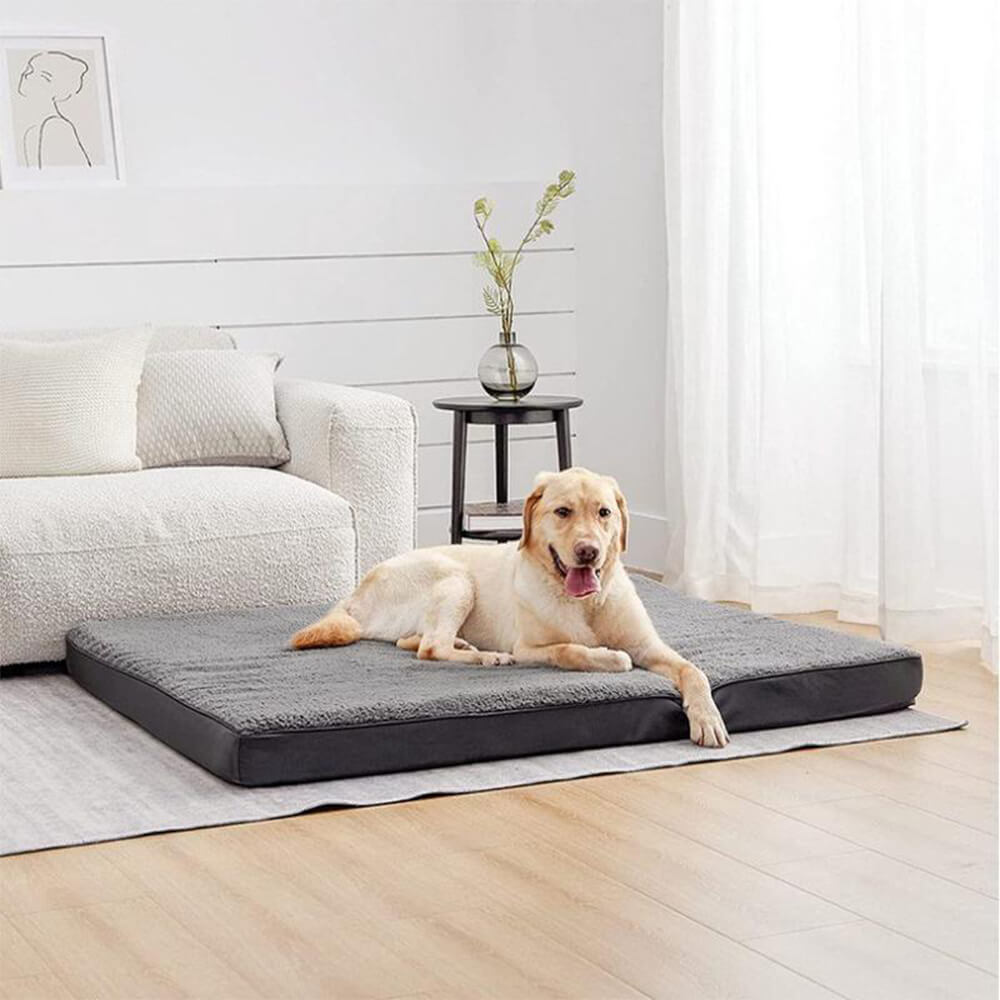Letto per cani grande impermeabile ortopedico con memory foam rimovibile