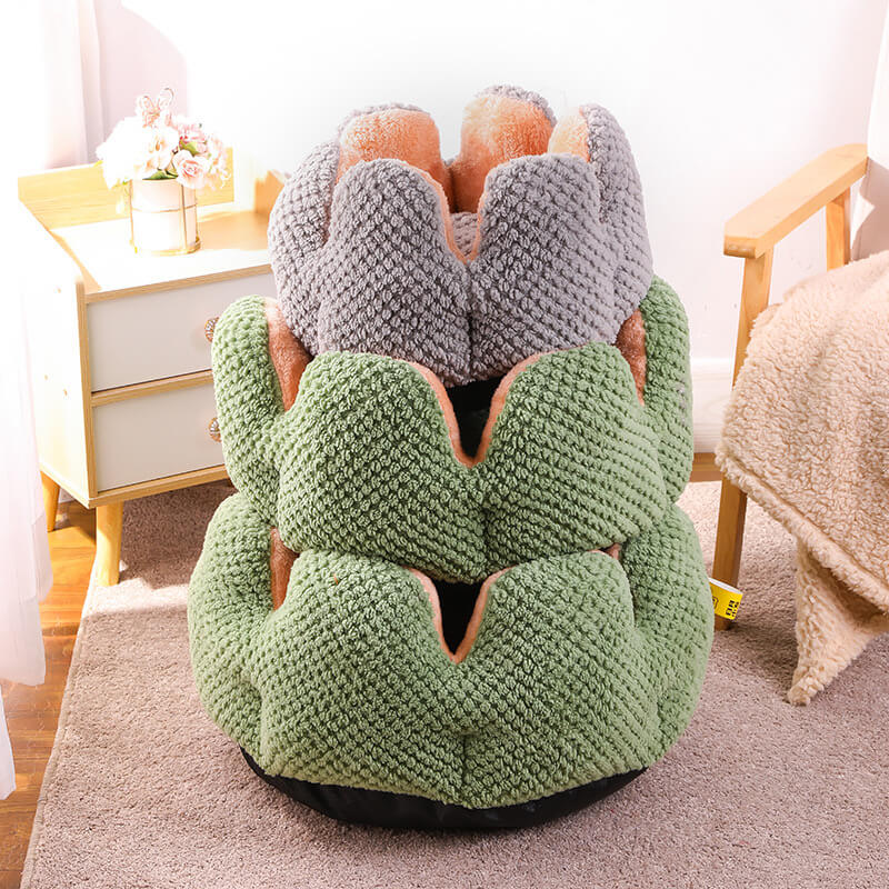 Letto per animali domestici a forma di cactus comodo