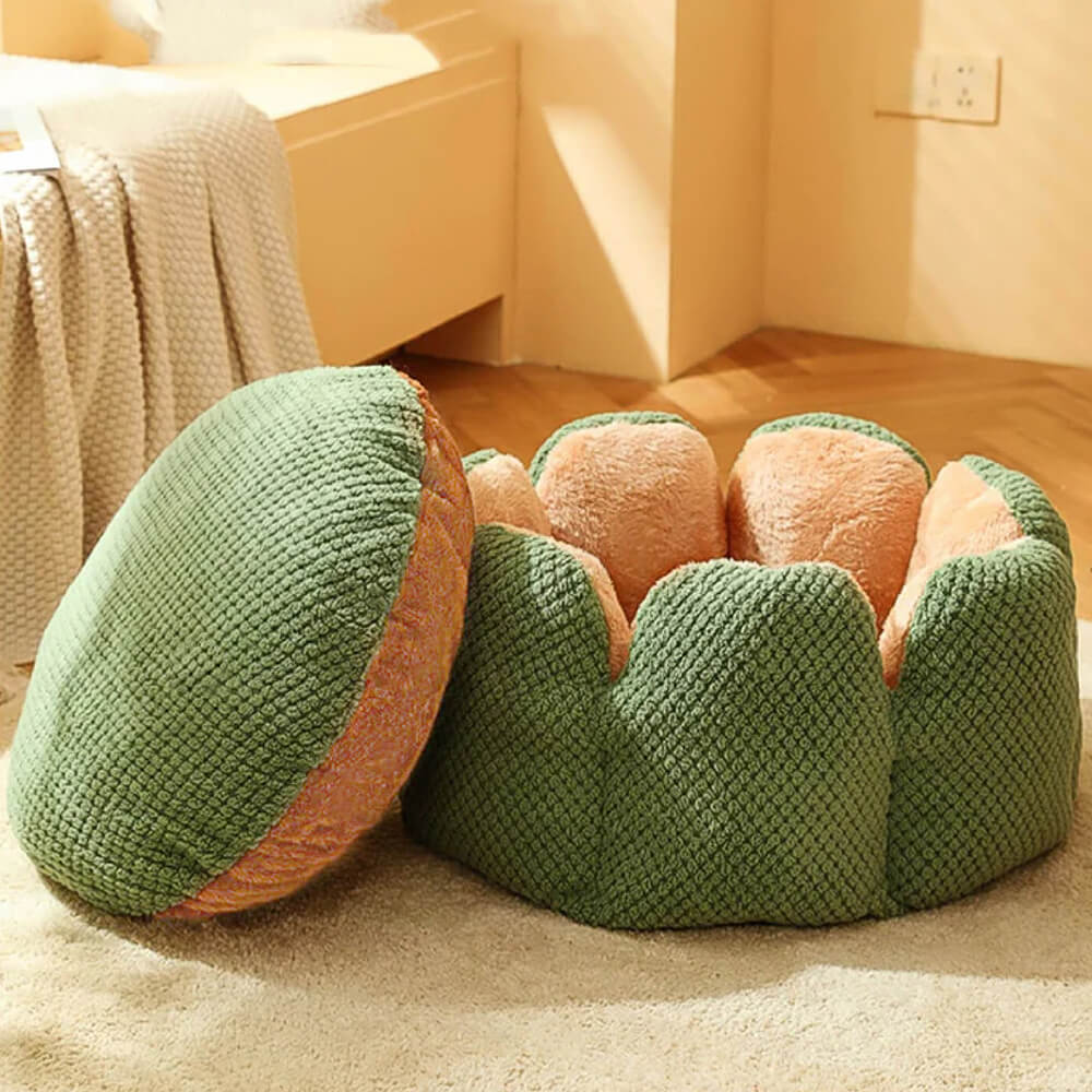 Letto per animali domestici a forma di cactus comodo