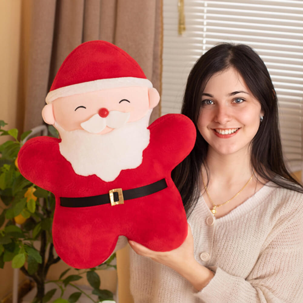 Cuscino Decorativo In Peluche Multifunzionale di Natale