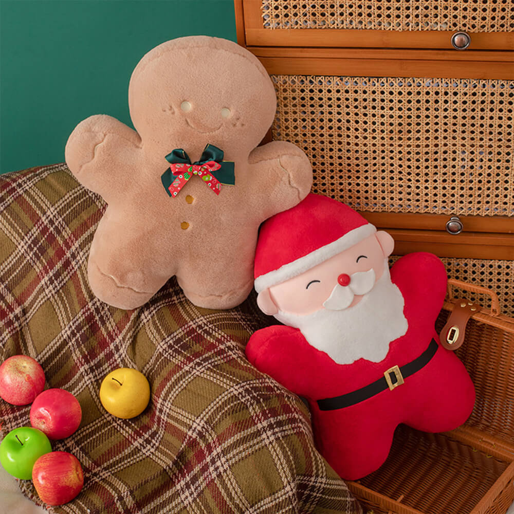 Cuscino Decorativo In Peluche Multifunzionale di Natale