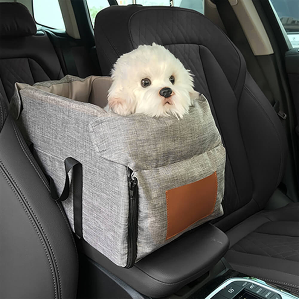 Letto per auto per gatti e cani con colore a contrasto, antiscivolo e rimovibile