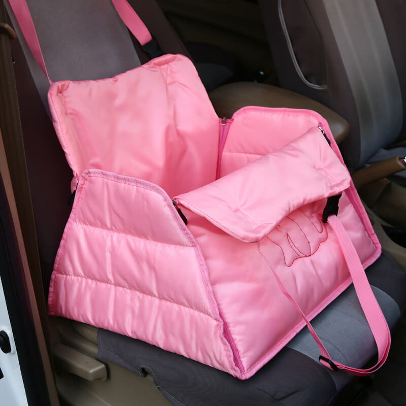 Seggiolino auto portatile multifunzionale per gatti e cani da viaggio